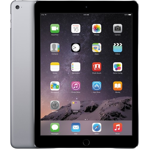 Apple iPad Air 2nd Gen - 9.7" Display 16GB Storage WiFi Only A1566 - Space Gray
